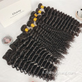 Premium Brasilian Curly Hair Weave: 100% Virgin Human Hair